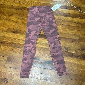 Lululemon pink camo align